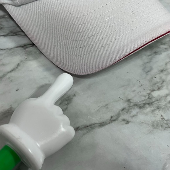 Disney Minnie Mouse Cap Women's One Size White Bow Tie Mom Baseball Adjustable - Picture 12 of 14